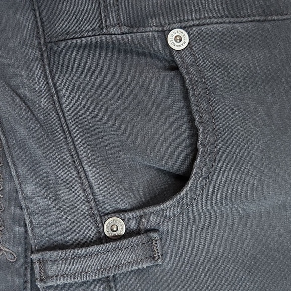 7 For All Mankind Gwenevere Stretch Grey Jeggings/Skinny Pants, Size 27 ~ GUC - Picture 6 of 13